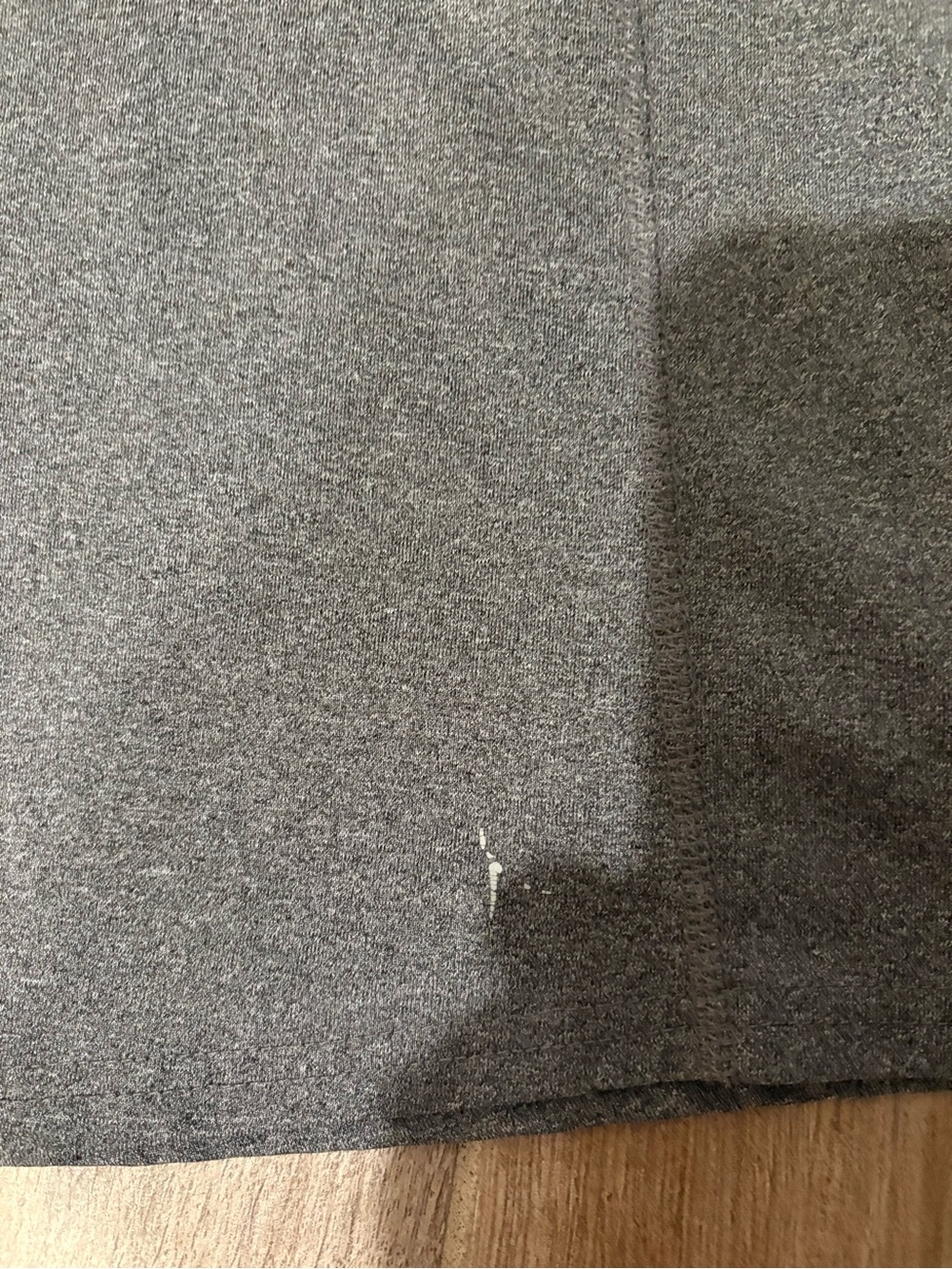 Danskin Now Black and Heather Gray Athletic Quarter-Zip Top - Picture 6 of 6